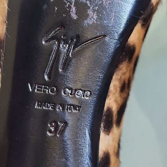 Giuseppe Zanotti Calfskin Heels - Picture 8 of 12